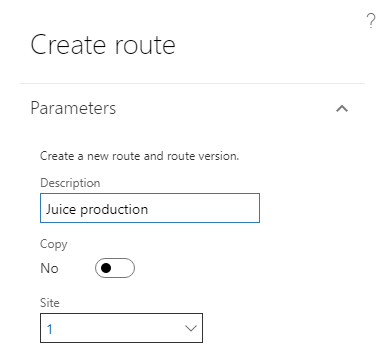 create route