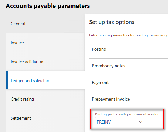 Advance payment to vendor in Dynamics 365 for Finance and Operations ...