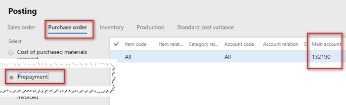 Advance payment to vendor in Dynamics 365 for Finance and Operations ...