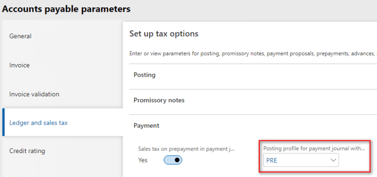 Advance payment to vendor in Dynamics 365 for Finance and Operations ...