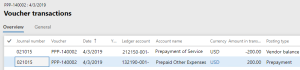 Advance payment to vendor in Dynamics 365 for Finance and Operations ...
